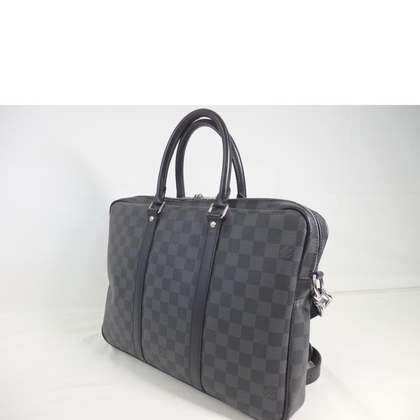 LV ルイヴィトン/PDV/ポルトドキュマンヴォワヤージュ/ダミエ・グラフィット/N41478//GI4***/ABランク/84