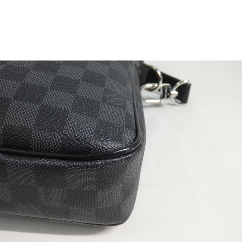 LV ルイヴィトン/PDV/ポルトドキュマンヴォワヤージュ/ダミエ・グラフィット/N41478//GI4***/ABランク/84