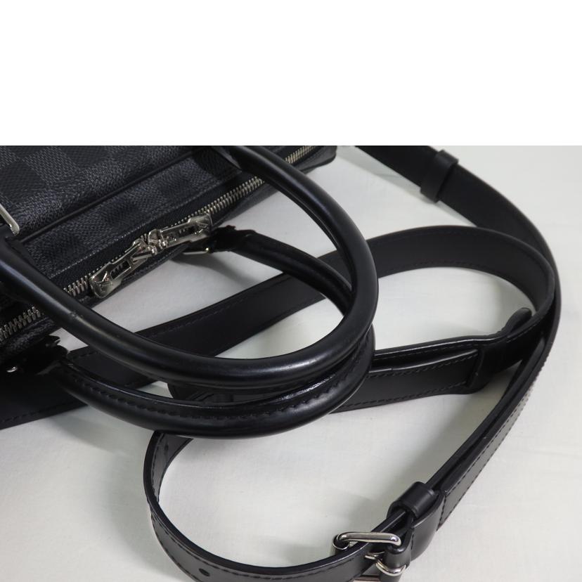 LV ルイヴィトン/PDV/ポルトドキュマンヴォワヤージュ/ダミエ・グラフィット/N41478//GI4***/ABランク/84