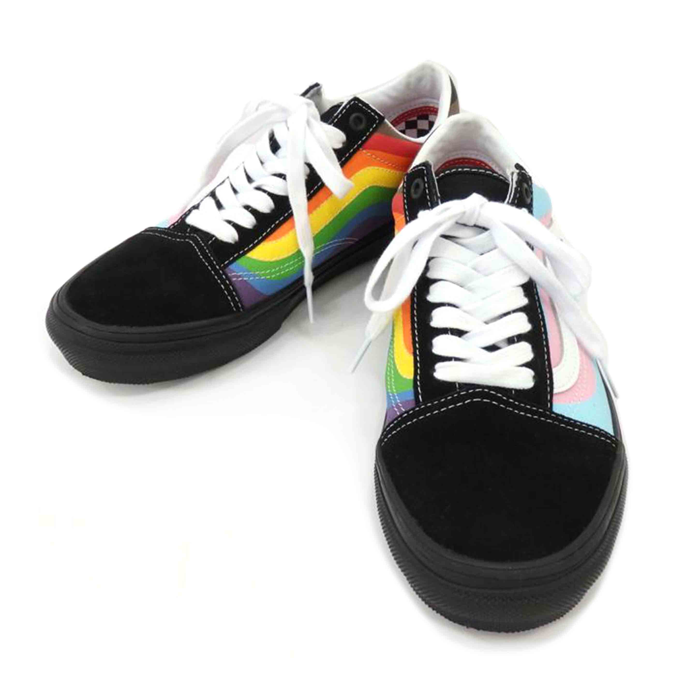 VANS ヴァンズ/OLD SKOOL マルチカラー スエード レインボー/508357//ABランク/77