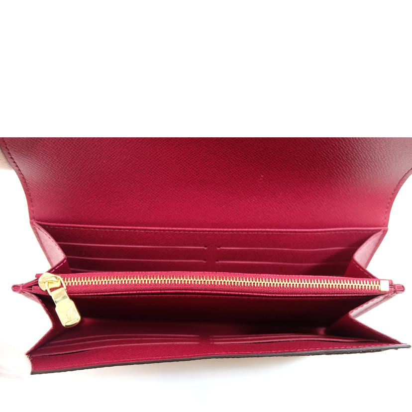 LV ルイヴィトン/ポルトフォイユ・サラ/モノグラム フーシャ/M62234//RFI*/Aランク/71