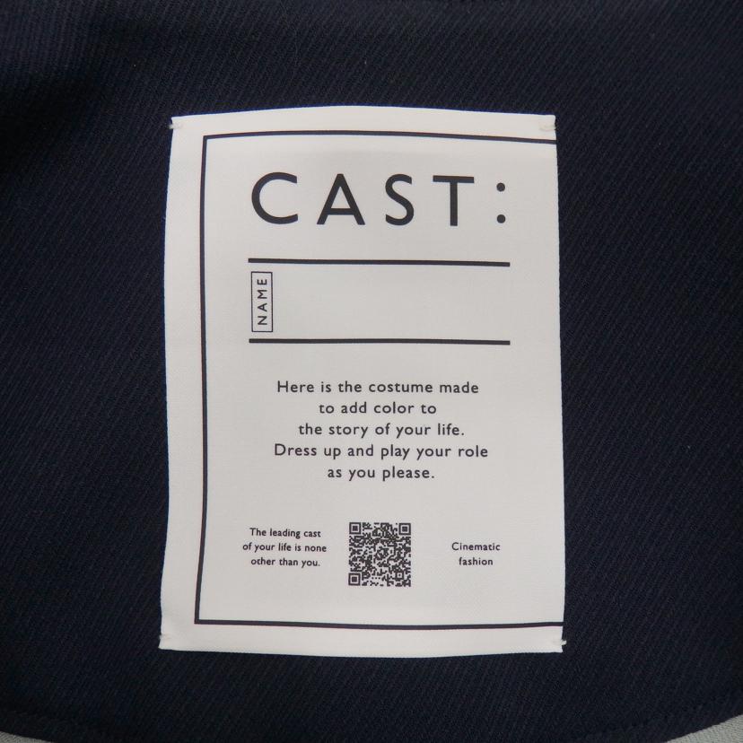 CAST: チャスト/ノーカラーロングジャケット /N5A12-526-28//Aランク/77