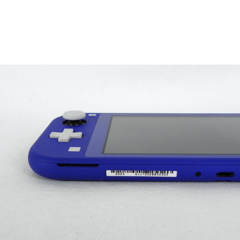 Nintendo ニンテンドー/ニンテンドーSwtich Lite ブルー/HDH-001//XJJ10028850303/ABランク/81