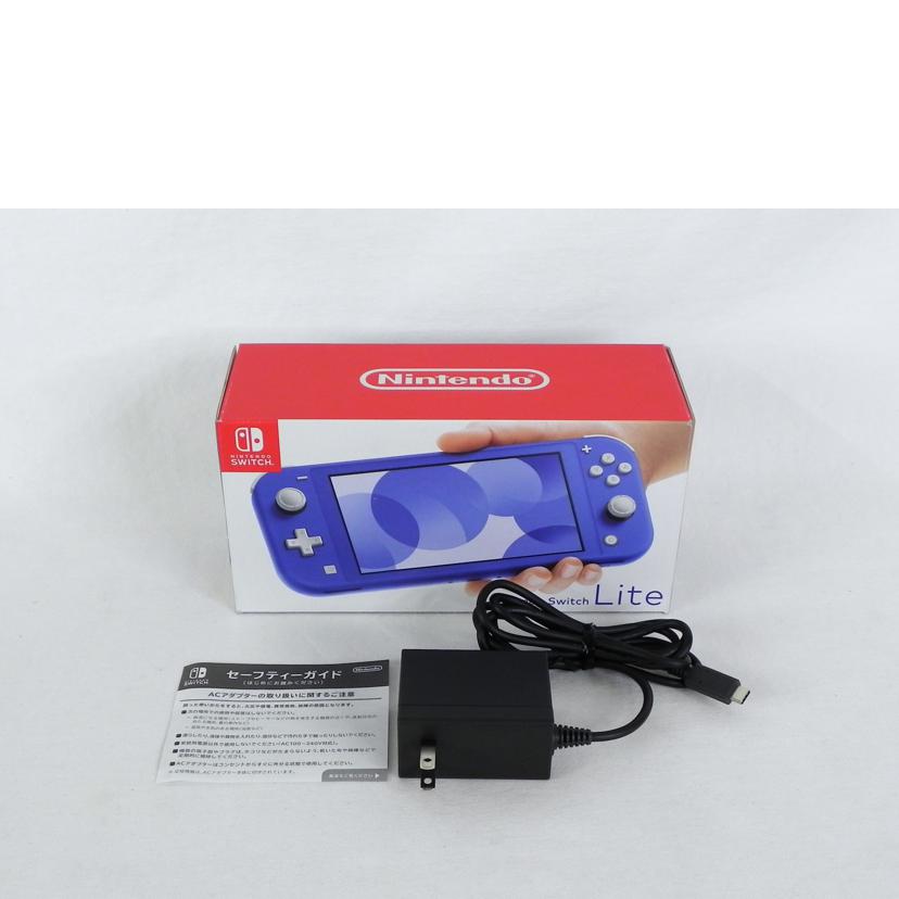 Nintendo ニンテンドー/ニンテンドーSwtich Lite ブルー/HDH-001//XJJ10028850303/ABランク/81