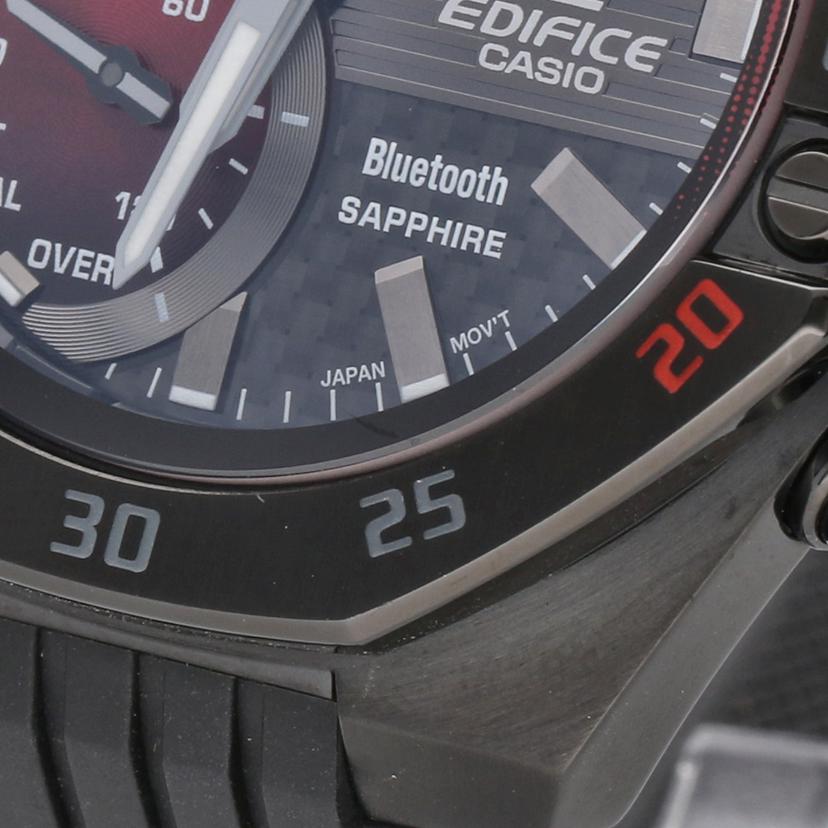 CASIO カシオ/EDIFICE×TOMSコラボ/スマホリンク/ソーラー/ECB-10TMS-1AJR//03G***/Bランク/69