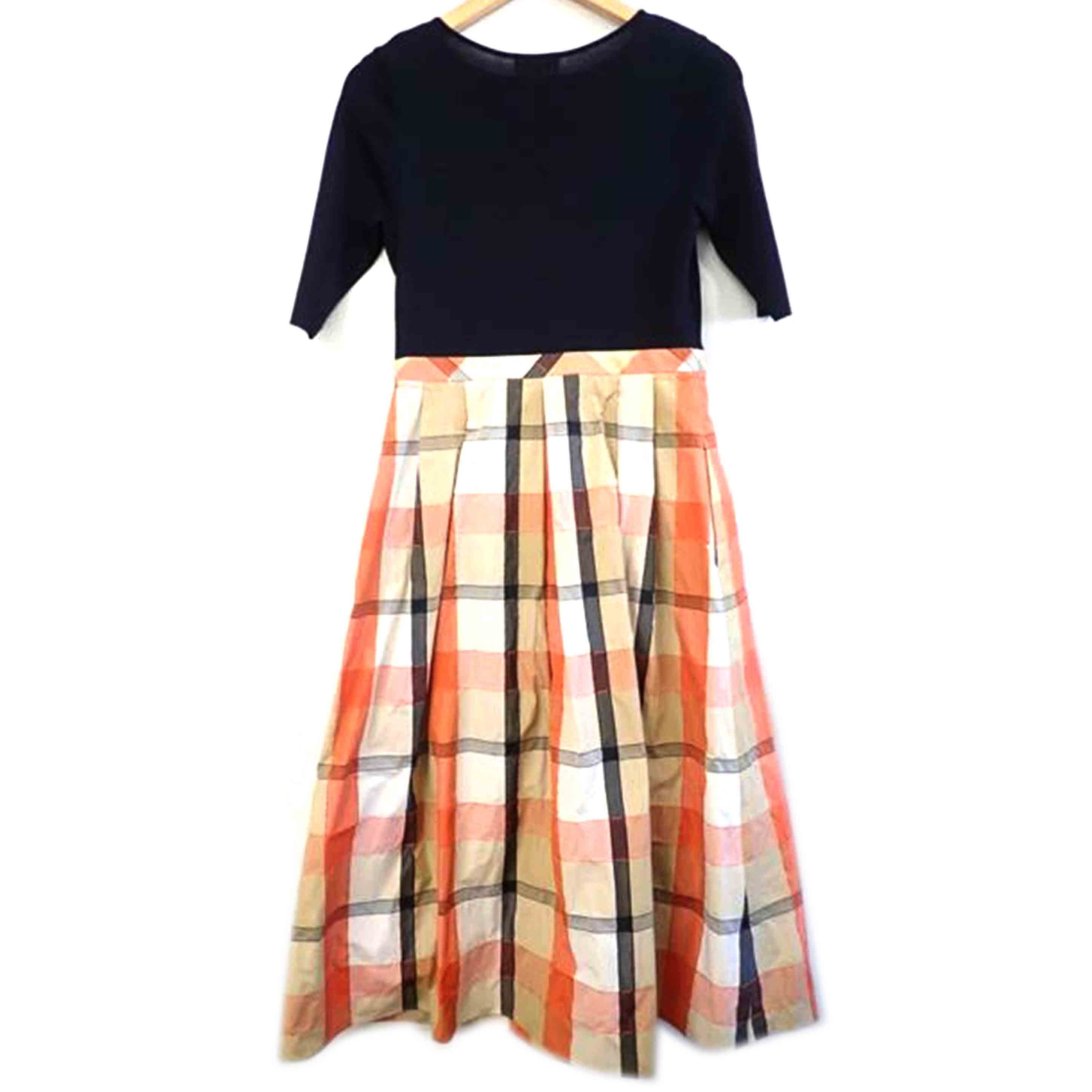 BLUE LABEL CRESTBRIGE ブルーレーベルクレストブリッジ/★BLUE LABEL CRESTBRIGE 半袖ワンピース/55J08-325-81//38/ABランク/62