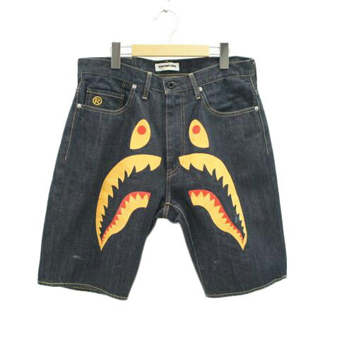 A BATHING APE ア ベイシング エイプ/シャークデニムハーフパンツ//Bランク/05