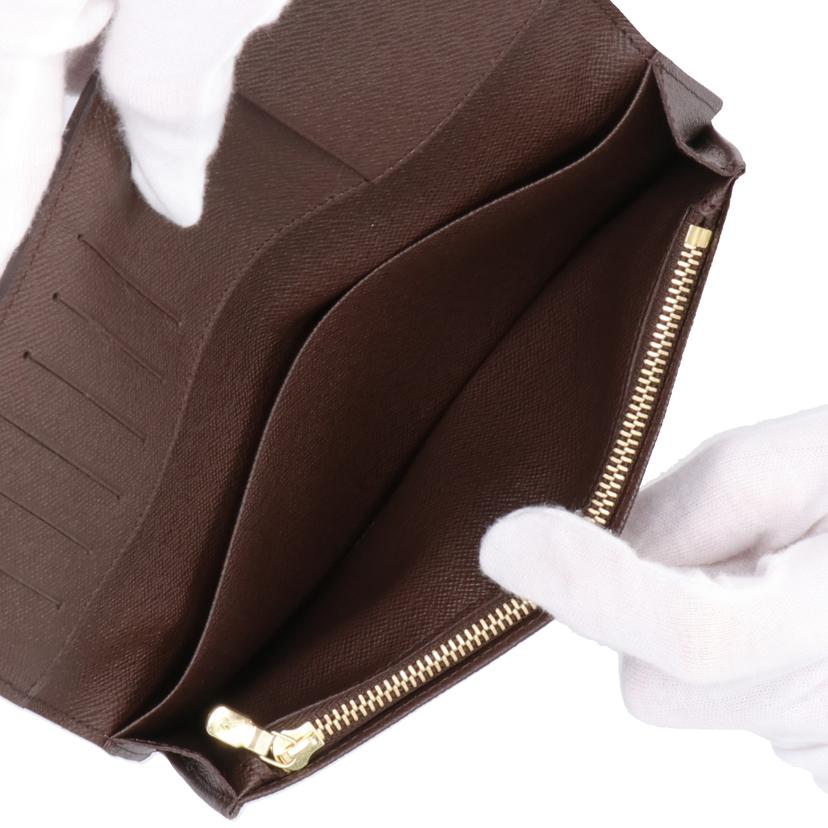 LOUIS VUITTON ルイ・ヴィトン/ポルトフォイユ・ブラザ/ダミエ/N60017//RI1***/Aランク/77