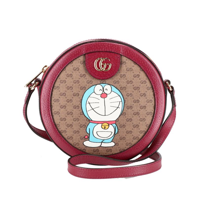 GUCCI/ミニGGスプリームドラエモンプリントショルダー/625216//520***/Aランク/20