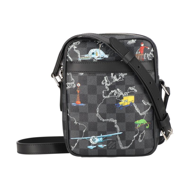 LOUIS VUITTON ルイ・ヴィトン/ダヌーブPM NM/ダミエ/グラフィット/N40239//FO4***/Aランク/09