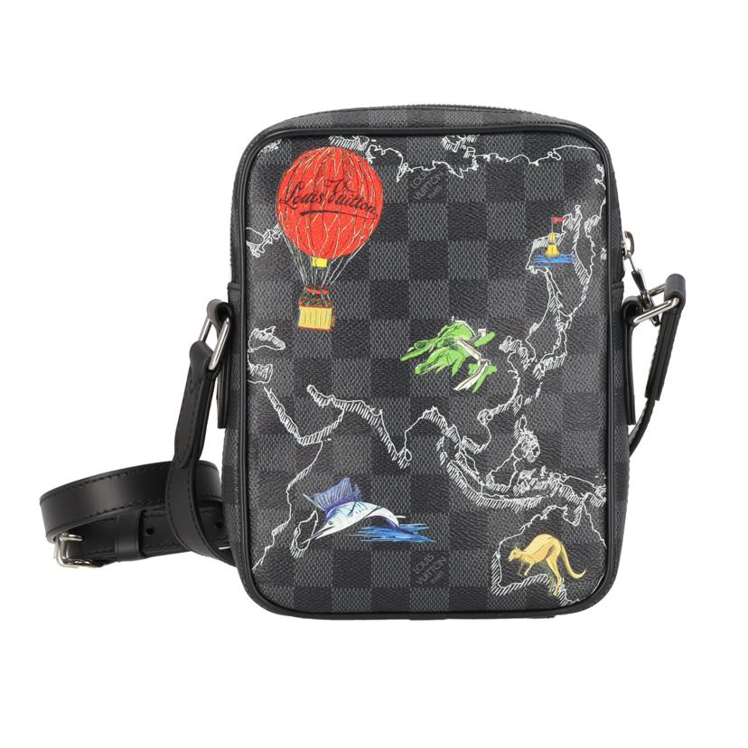 LOUIS VUITTON ルイ・ヴィトン/ダヌーブPM NM/ダミエ/グラフィット/N40239//FO4***/Aランク/09