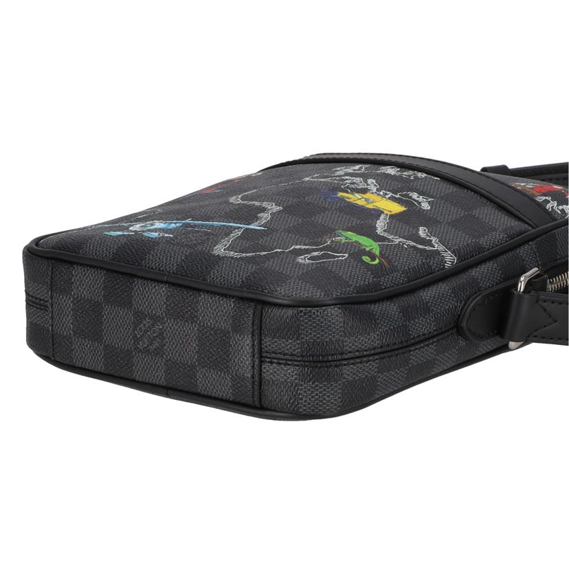 LOUIS VUITTON ルイ・ヴィトン/ダヌーブPM NM/ダミエ/グラフィット/N40239//FO4***/Aランク/09