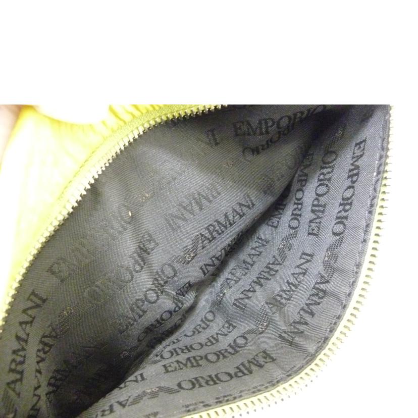 ENMPORIO ARMANI アルマーニ/レザーツールバッグ/80329//ABランク/88