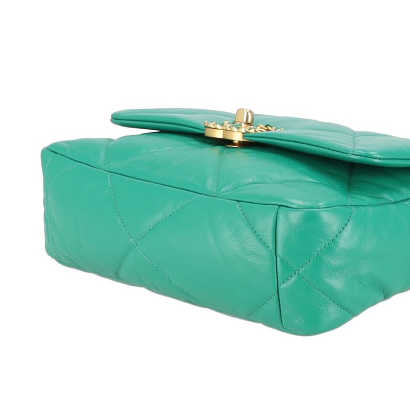 CHANEL シャネル/シャネル19ディズヌフ/ラムスキン/グリーン/AS1160//302*****/Aランク/78