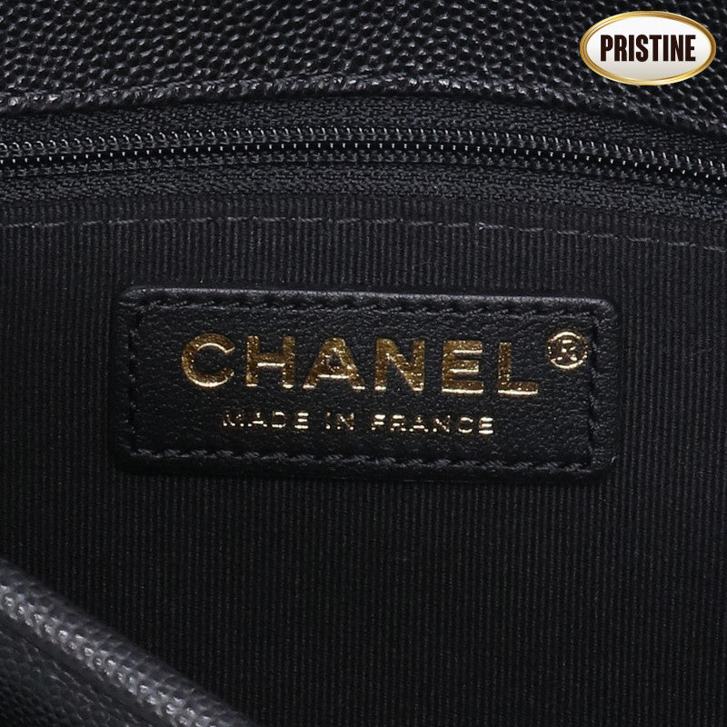 CHANEL シャネル/キャビアスキン・スモールトップハンドルフラップ/AS3653//HNU*****/SAランク/78