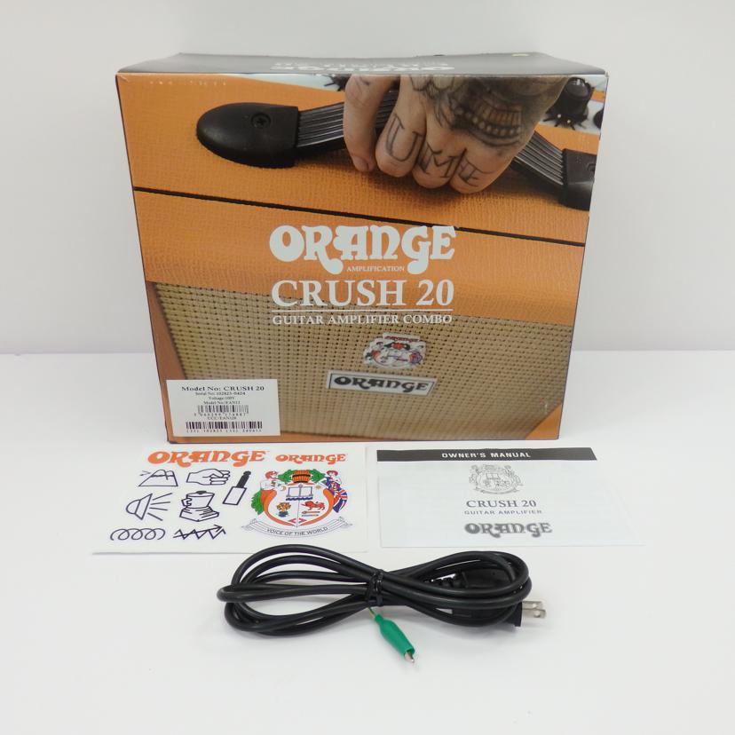 ORANGE/ギターアンプ/CRUSH20//102823-0424/Aランク/77