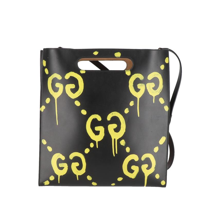 GUCCI グッチ/グッチゴーストレザー2wayショルダー/414476//213***/Aランク/20