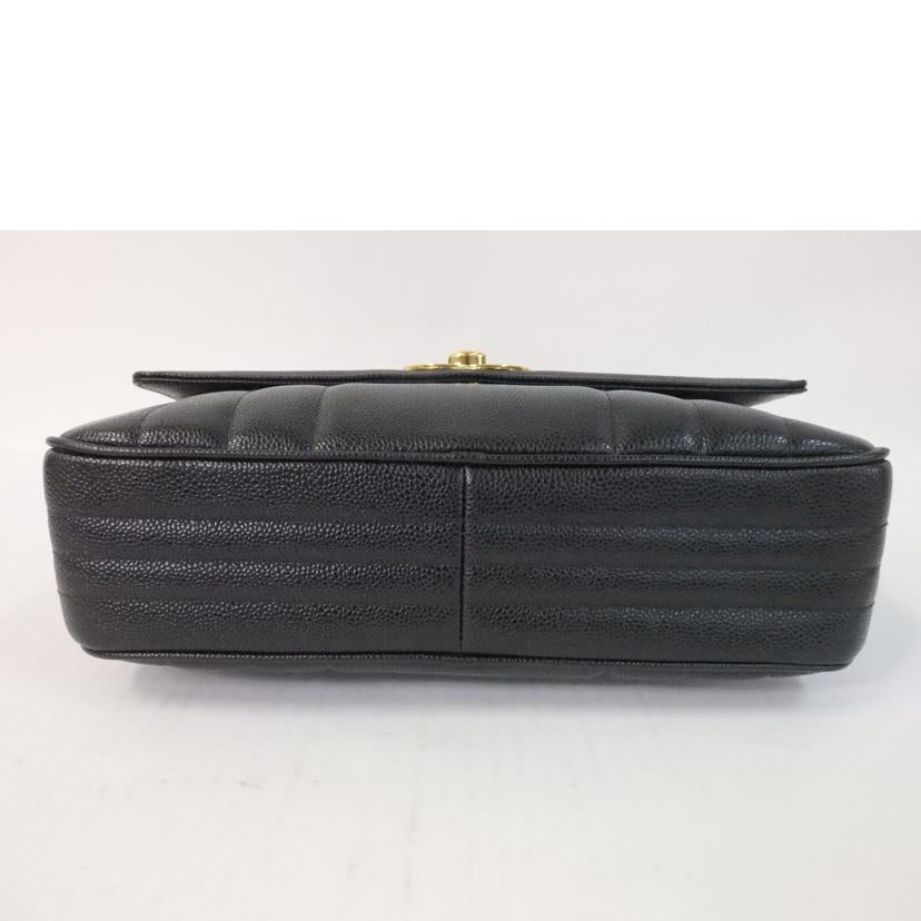 CHANEL シャネル/マドモアゼル/チェーンショルダーバッグ/キャビアスキン/黒/ゴールド金具//336****/Aランク/84