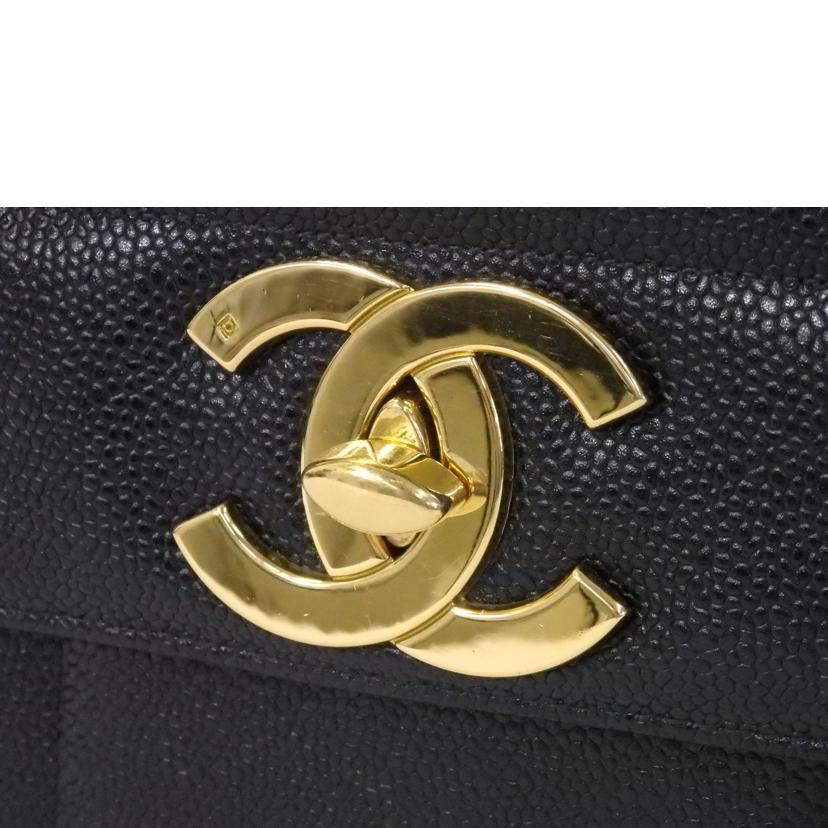 CHANEL シャネル/マドモアゼル/チェーンショルダーバッグ/キャビアスキン/黒/ゴールド金具//336****/Aランク/84