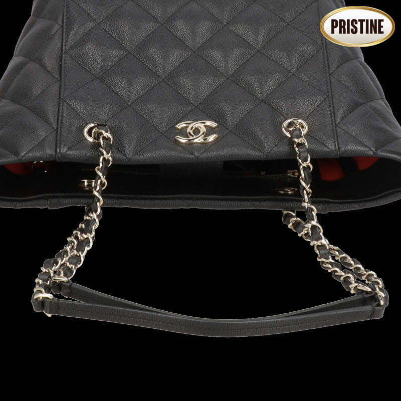 CHANEL シャネル/マトラッセキャビアスキン・チェーントート/AS3818//JHE*****/SAランク/78