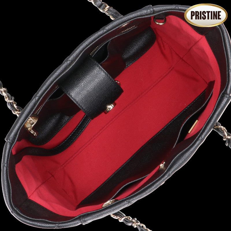 CHANEL シャネル/マトラッセキャビアスキン・チェーントート/AS3818//JHE*****/SAランク/78