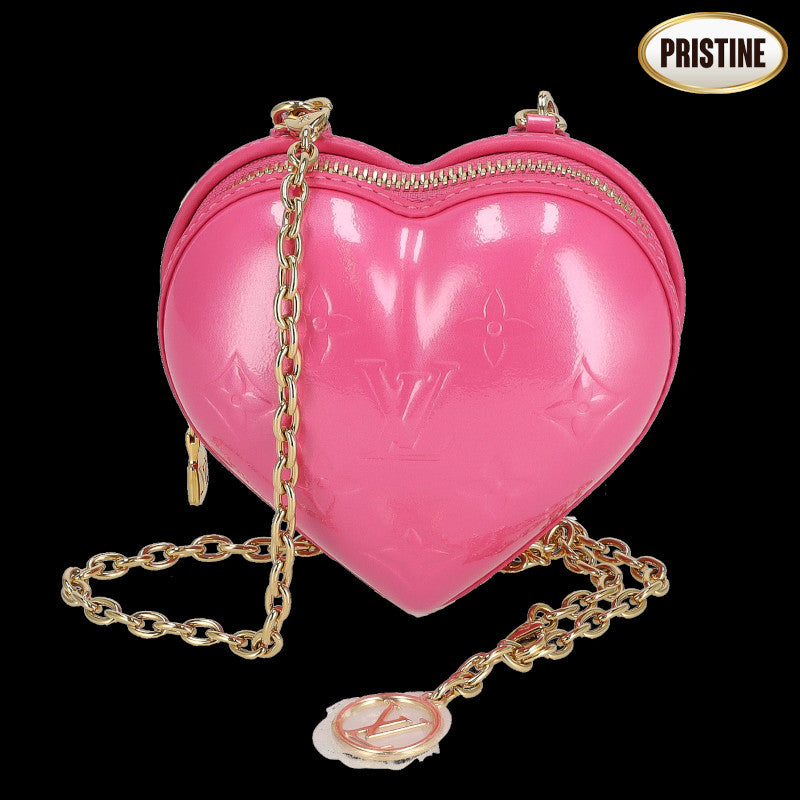 LV ルイヴィトン/キープ・マイ・ハート/ヴェルニ/ネオンピンク/M82966//RFI*/SAランク/75