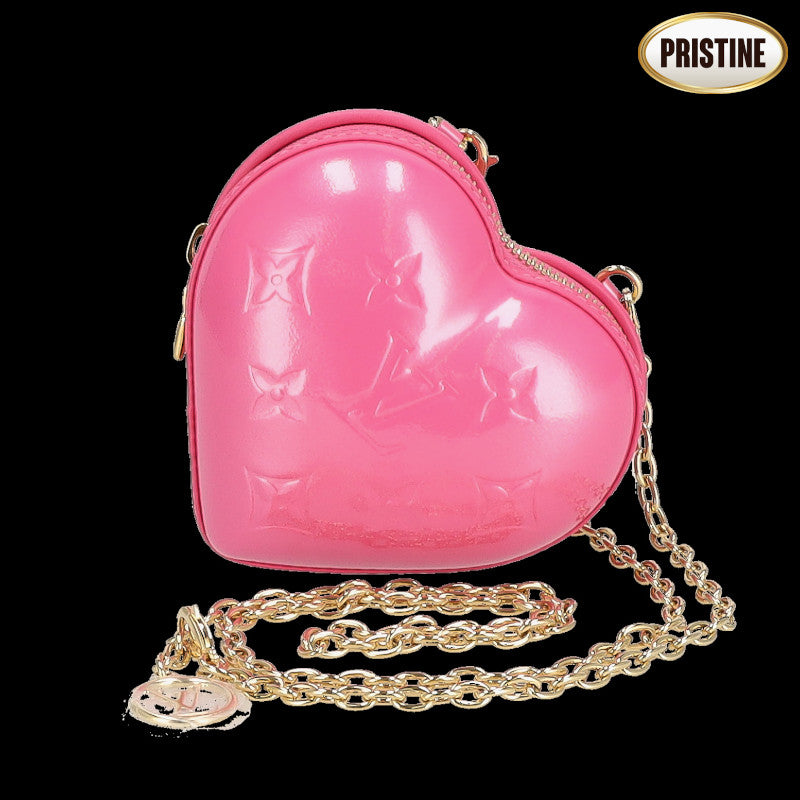 LV ルイヴィトン/キープ・マイ・ハート/ヴェルニ/ネオンピンク/M82966//RFI*/SAランク/75