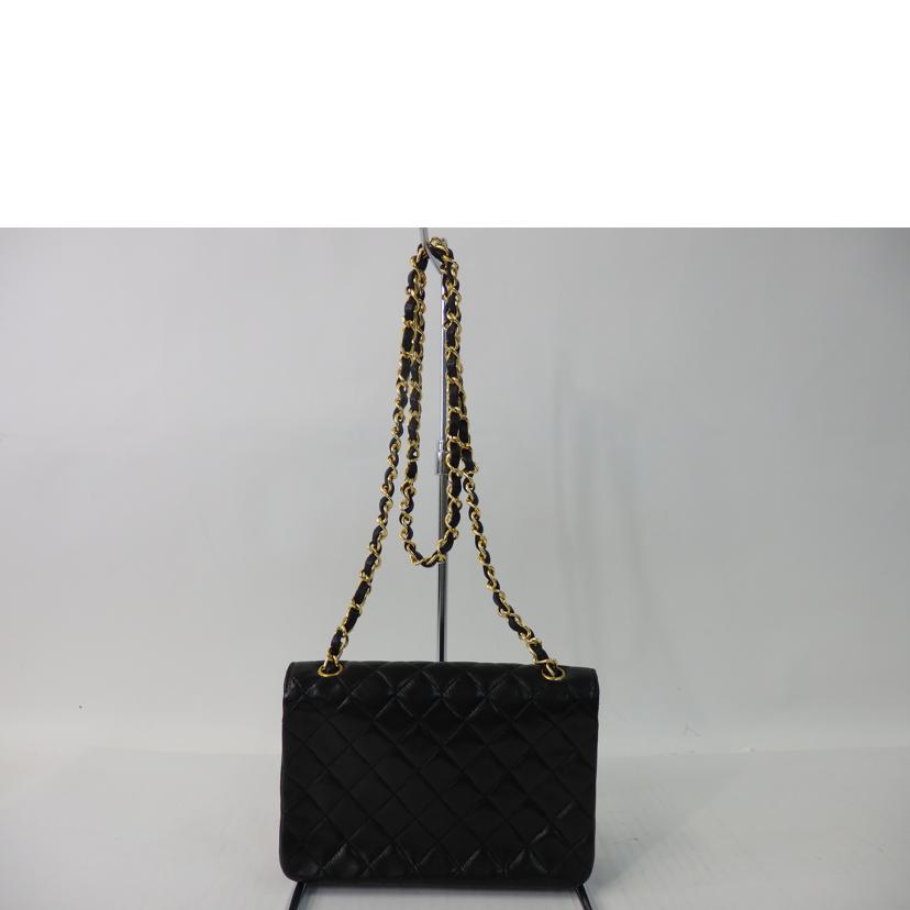 CHANEL シャネル/サークルココマーク/マトラッセショルダーバッグ/黒/ゴールド金具//327****/ABランク/84