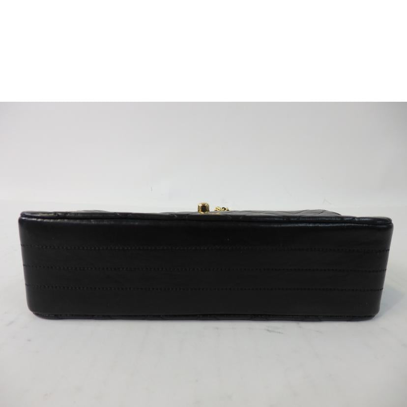 CHANEL シャネル/サークルココマーク/マトラッセショルダーバッグ/黒/ゴールド金具//327****/ABランク/84