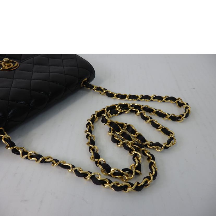 CHANEL シャネル/サークルココマーク/マトラッセショルダーバッグ/黒/ゴールド金具//327****/ABランク/84