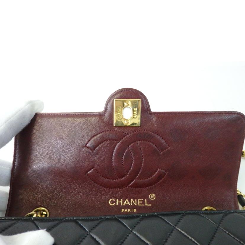 CHANEL シャネル/サークルココマーク/マトラッセショルダーバッグ/黒/ゴールド金具//327****/ABランク/84