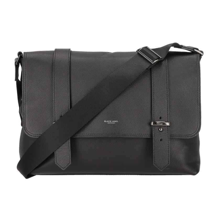 BLACKLABEL CRESTBRIDGE クレストブリッジ/レザーメッセンジャーバッグ//Aランク/70