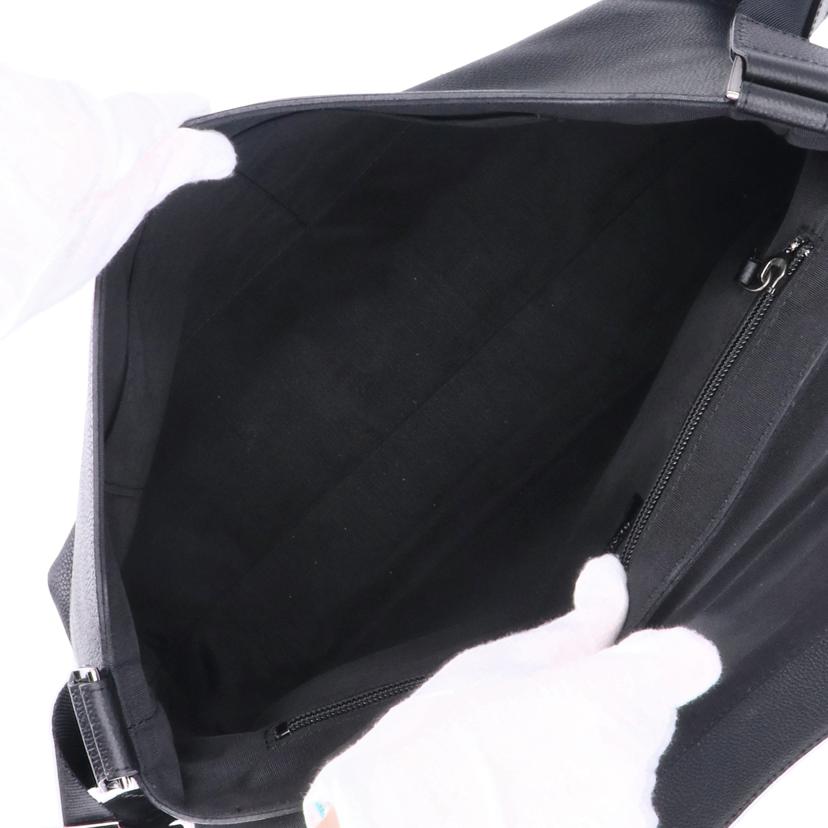 BLACKLABEL CRESTBRIDGE クレストブリッジ/レザーメッセンジャーバッグ//Aランク/70