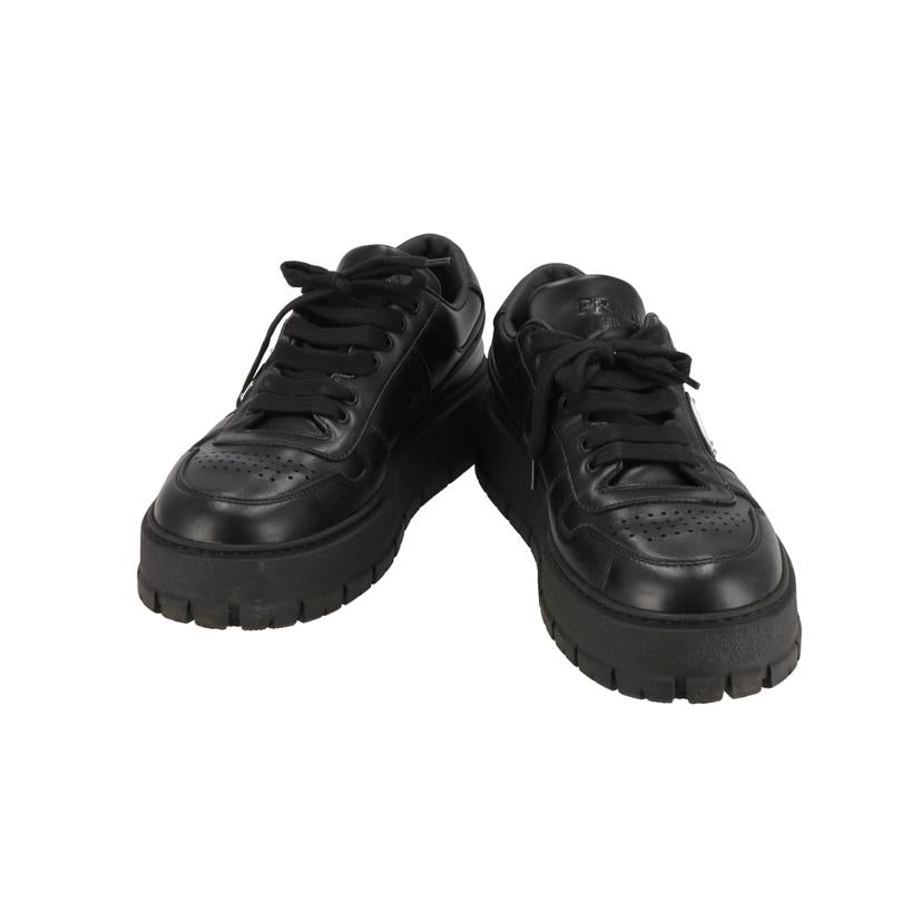 PRADA プラダ/PRADA DOWNTOWN LEATHER SNEAKERS//Aランク/19