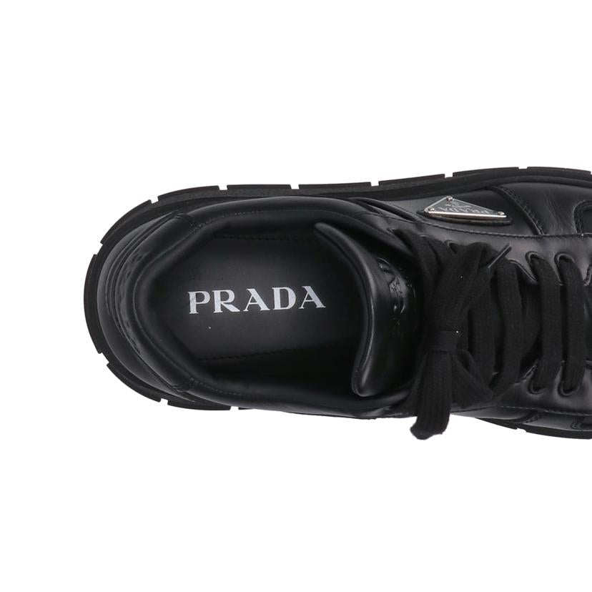 PRADA プラダ/PRADA DOWNTOWN LEATHER SNEAKERS//Aランク/19