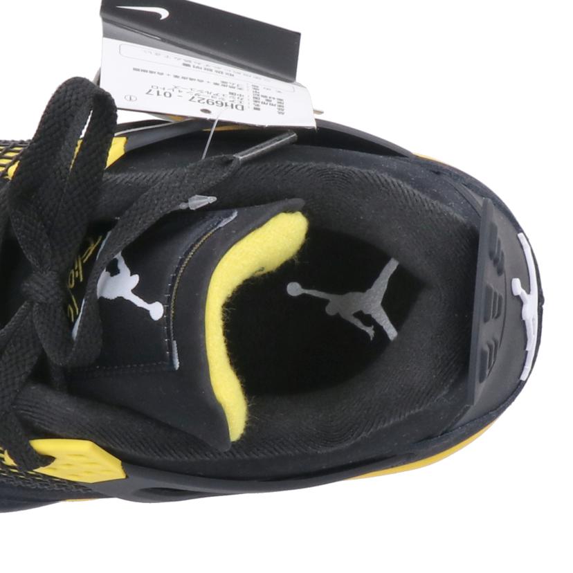 NIKE ナイキ/AIR JORDAN 4 RETRO Thunder/DH6927-017//Sランク/05