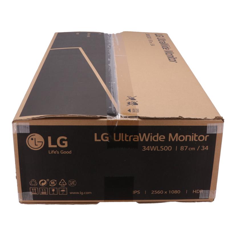 LG Electronics LG電子 /ウルトラワイドモニターHDR対応34インチ 未使用/34WL500-B//202NTFAFH955/Sランク/71