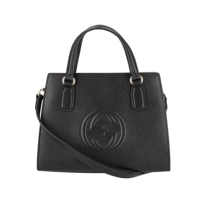 GUCCI グッチ/SOHOインターロッキングG 2WAYバッグ/607722//213***/Aランク/09