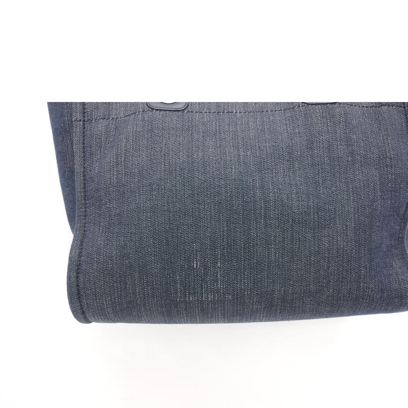 CHANEL シャネル/ドーヴィルMM/デニム/ネイビー/A67001//219*****/Aランク/04