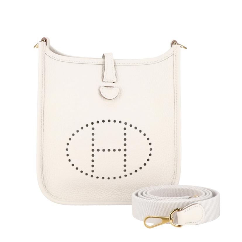HERMES エルメス/エブリンTPM/トリヨン/ニューホワイト/W MM003 MH//Aランク/75