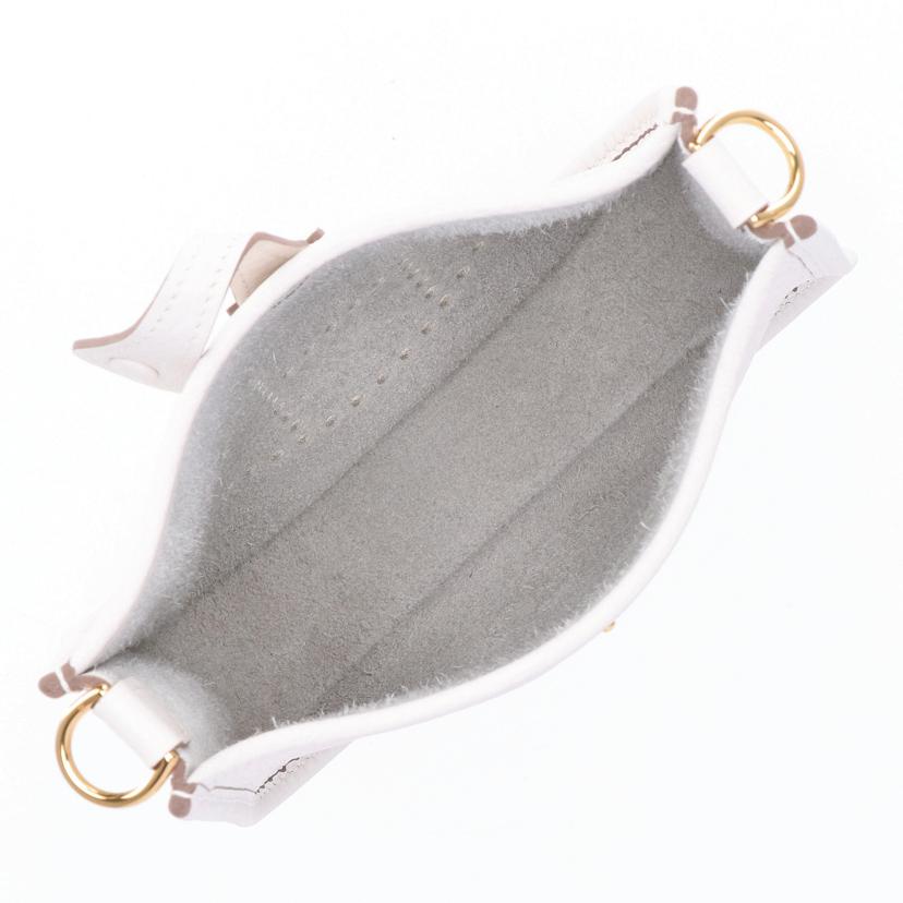 HERMES エルメス/エブリンTPM/トリヨン/ニューホワイト/W MM003 MH//Aランク/75