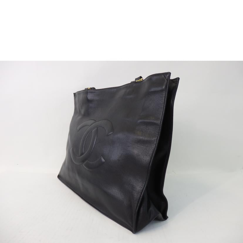 CHANEL シャネル/ココマークチェーントートバッグ/黒/ゴールド金具//342****/ABランク/84