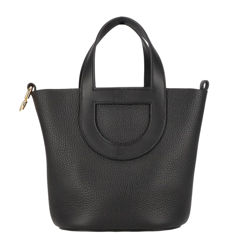HERMES エルメス/インザループ18/トリヨン/ブラック/084274CC//B M********/Aランク/75