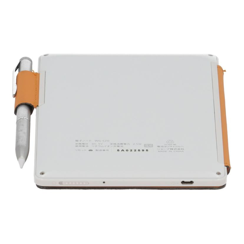SHARP シャープ /電子ノート/WG-S20//5A022595/Bランク/77