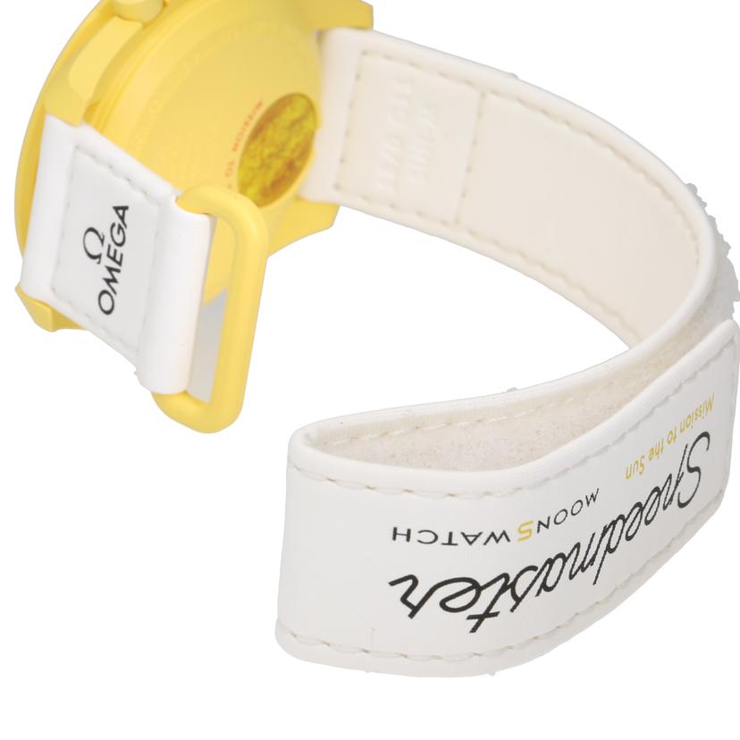 OMEGA×swatch オメガスウォッチ/ムーンスウォッチ/MISSION TO THE SUN/クオーツ/SO33J100//Aランク/38