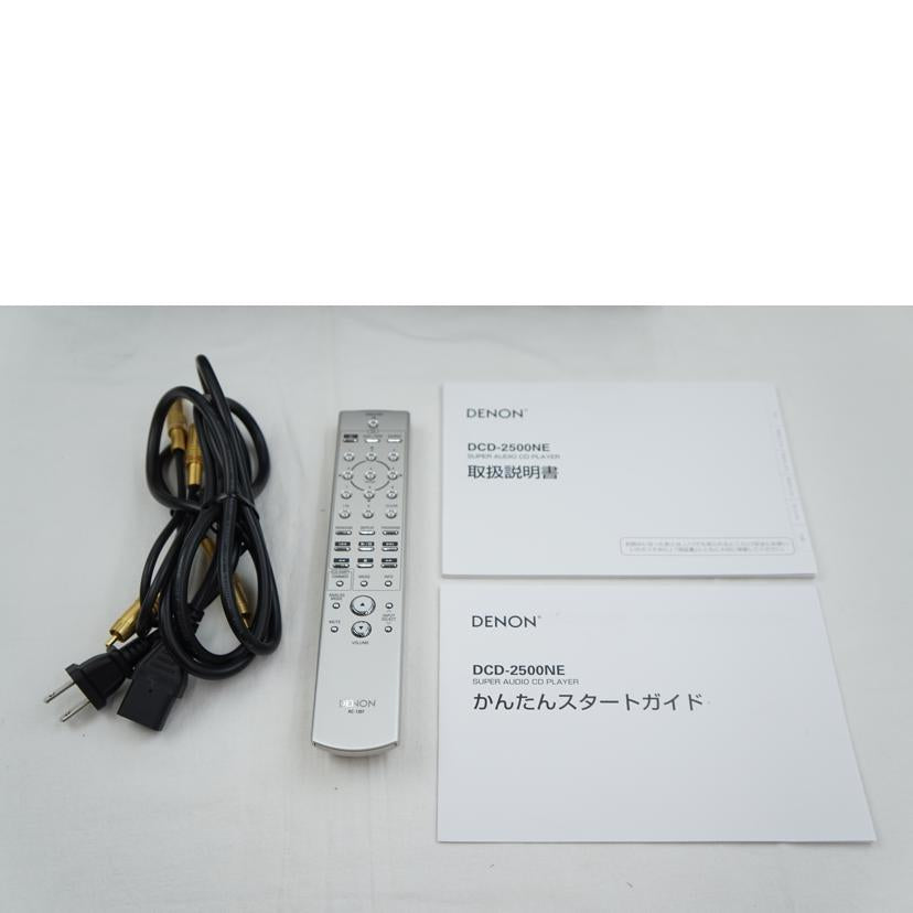 DENON デノン/SACDプレイヤー/DCD-2500NE/DCD-2500NE//ABランク/67