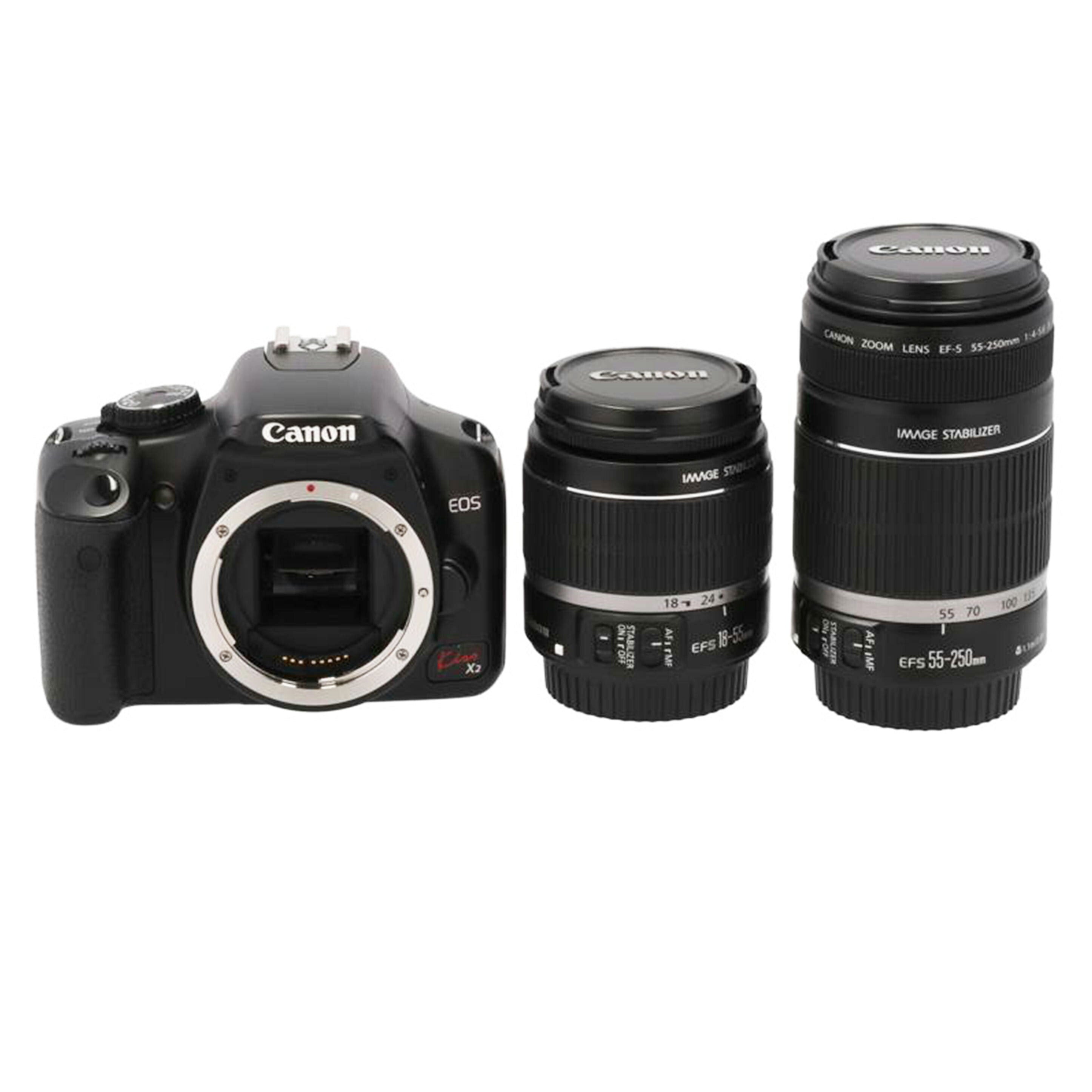 Canon キヤノン/デジタル一眼ダブルズームキット/EOS Kiss X2 ダブルズームキット//2160505763/Bランク/42