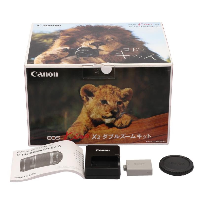 Canon キヤノン/デジタル一眼ダブルズームキット/EOS Kiss X2 ダブルズームキット//2160505763/Bランク/42