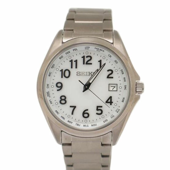 SEIKO セイコー/セイコー・セレクション/TITANIUM//電波ソーラー/SBTM327//360***/SAランク/69