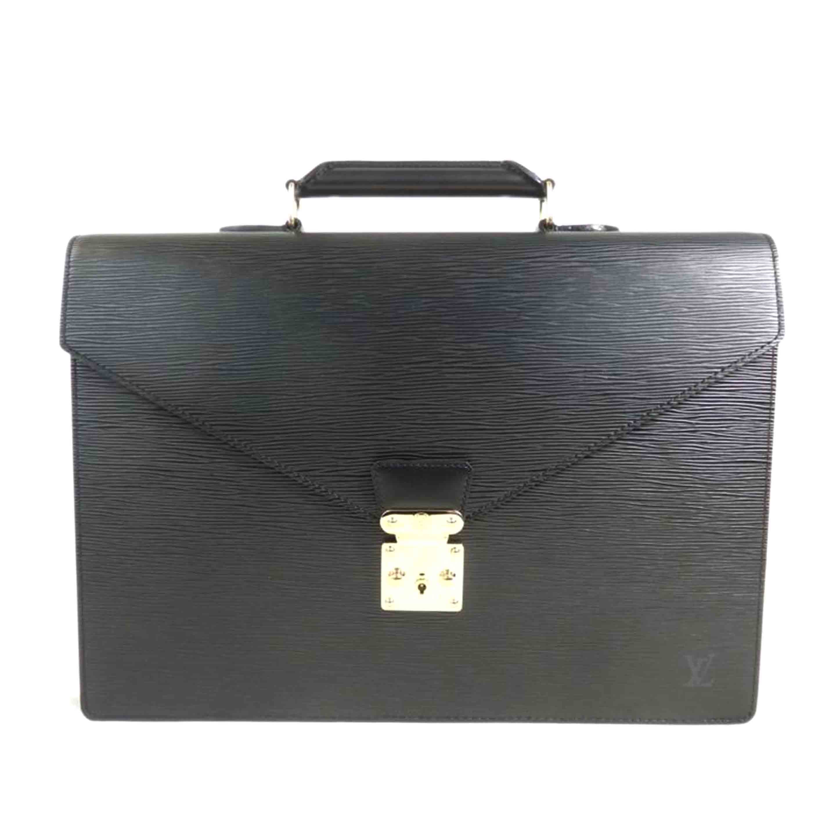 LV ルイヴィトン/セルヴィエット・アンバサダー/エピ/ノワール/M54412//SR0***/Aランク/84